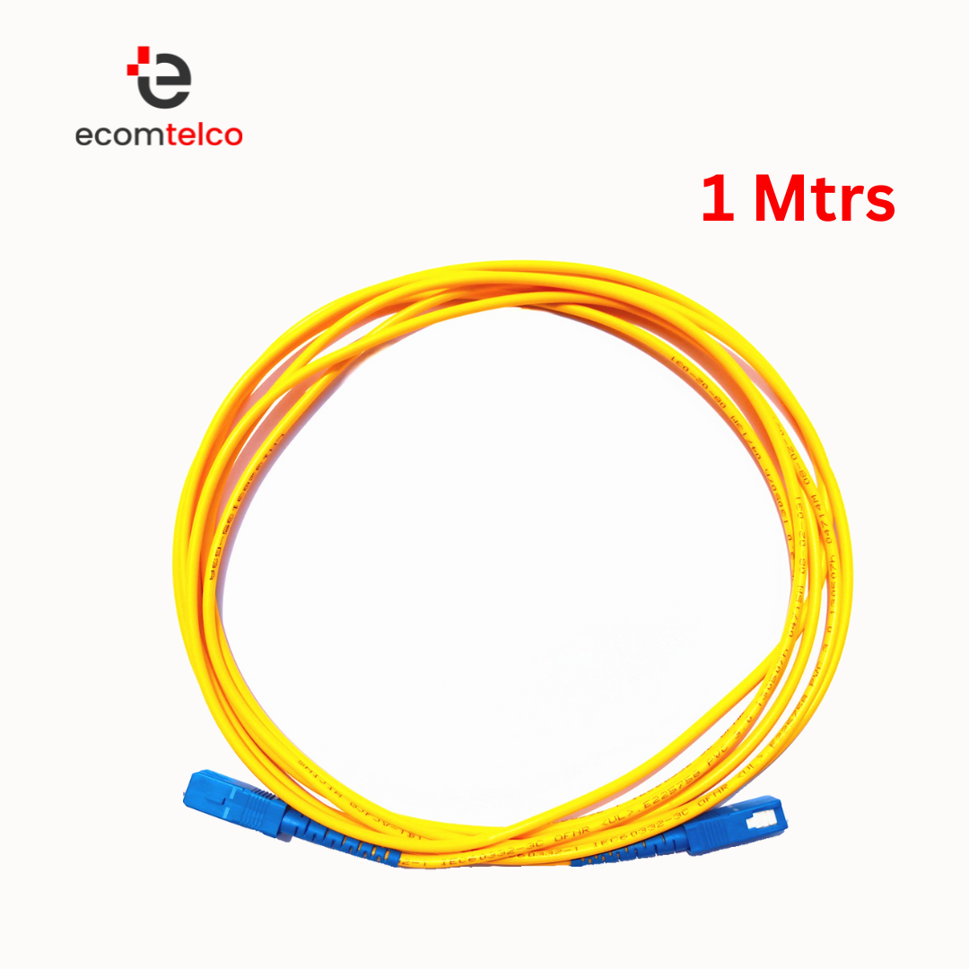  SC/SC Fiber Optic Patch Cord -1 MTR