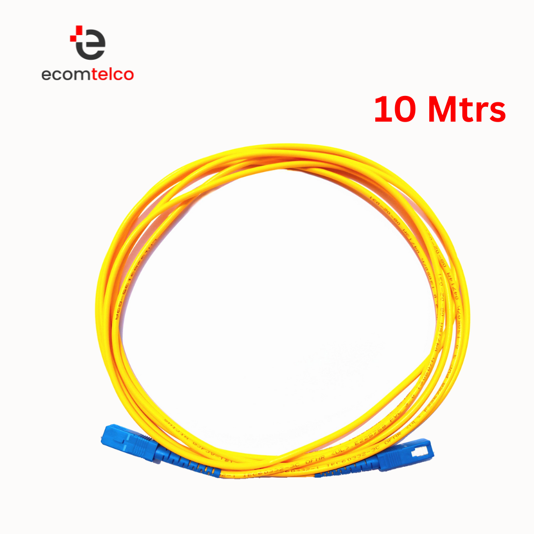  SC/SC Fiber Optic Patch Cord -10 MTR