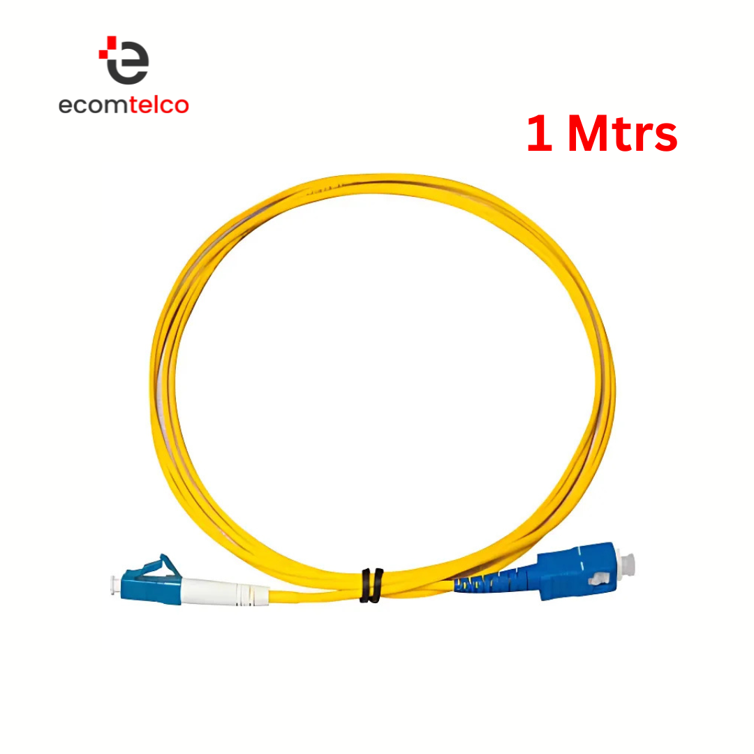 LC/SC Fiber Optic Patch Cord -1 MTR